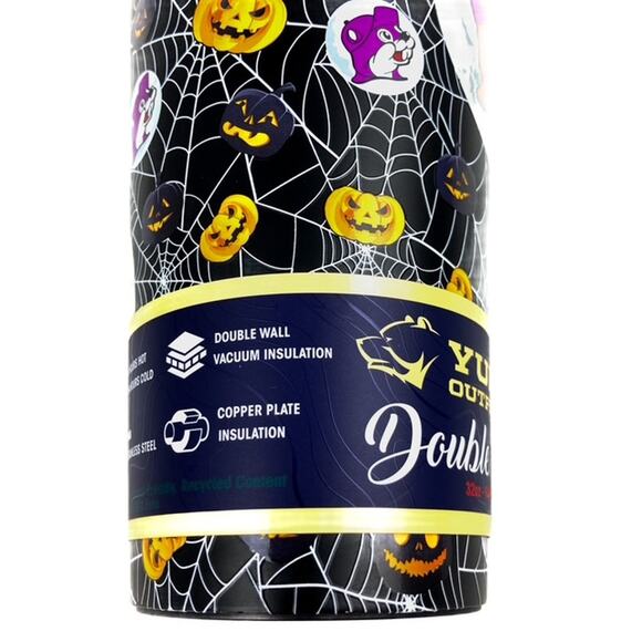 Bucees Collectible Glow In The Dark Halloween Double Pint Tumbler w Lid 32 oz - Picture 7 of 10